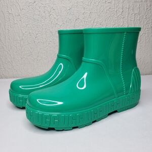 UGG Drizlita  Vibrant Green Rain Boots Womens